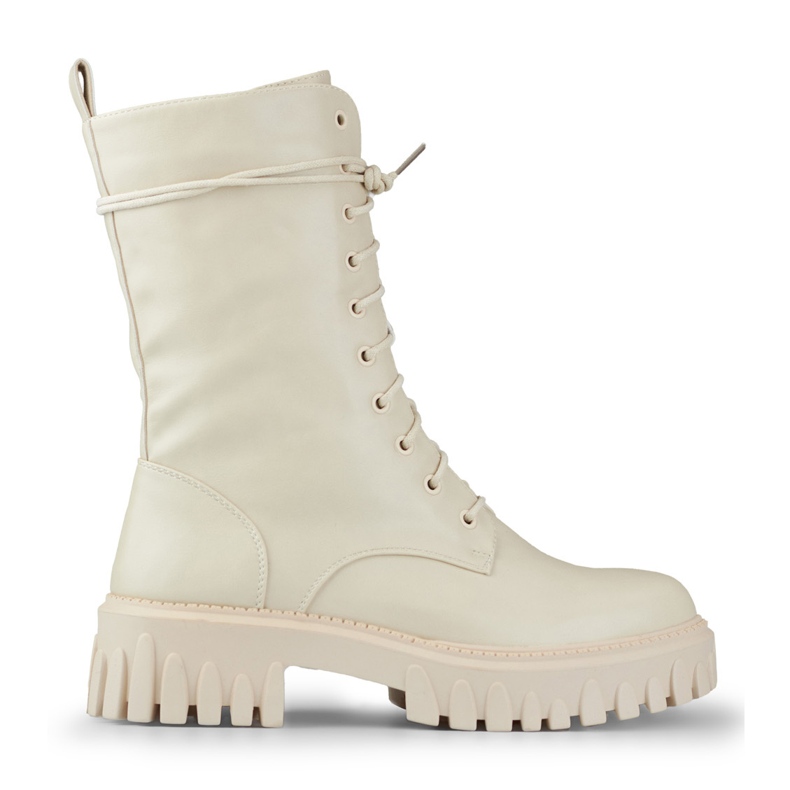 Bézs színű női táskák levehető díszítéssel