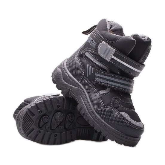 Big Star MM374122 hócsizma fekete