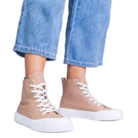 Barna Citta magasszárú tornacipő Barna Citta magasszárú tornacipő