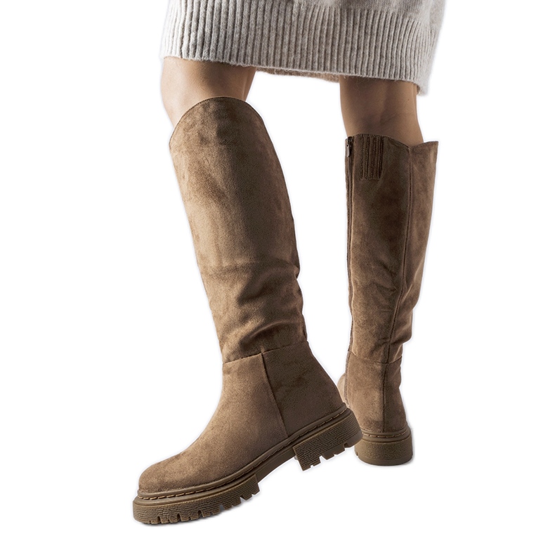 Barna lapos hőszigetelt Millbrook csizma Barna lapos hőszigetelt Millbrook csizma