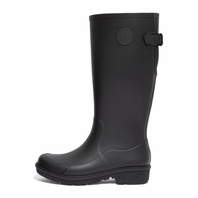 FitFlop Wonderwelly Tall W cipő AH7-090 fekete FitFlop Wonderwelly Tall W cipő AH7-090 fekete