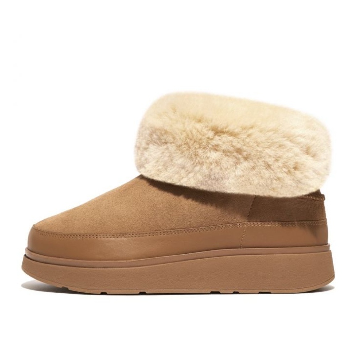 FitFlop GEN-FF Mini kétoldalas Shearling csizma W GS6-A69 bézs