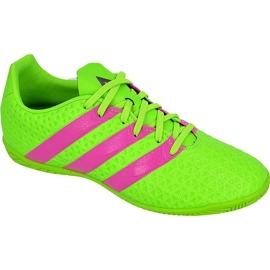 Adidas Ace 16.4 In Jr AF5044 futballcipő zöld
