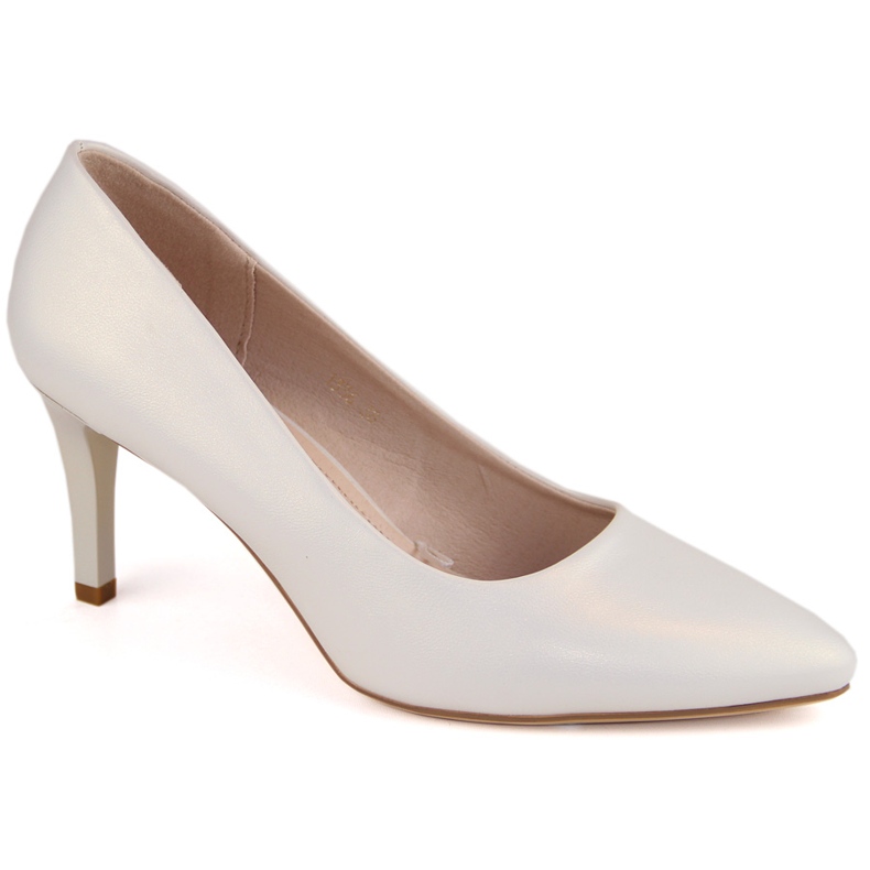 Női gyöngy pumpák Sergio Leone 1336 ezüst