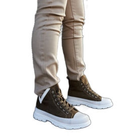 Jose zöld magas platformú tornacipő Jose zöld magas platformú tornacipő