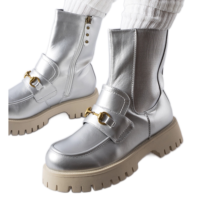 Ezüst szigetelésű Overlook bokacsizma