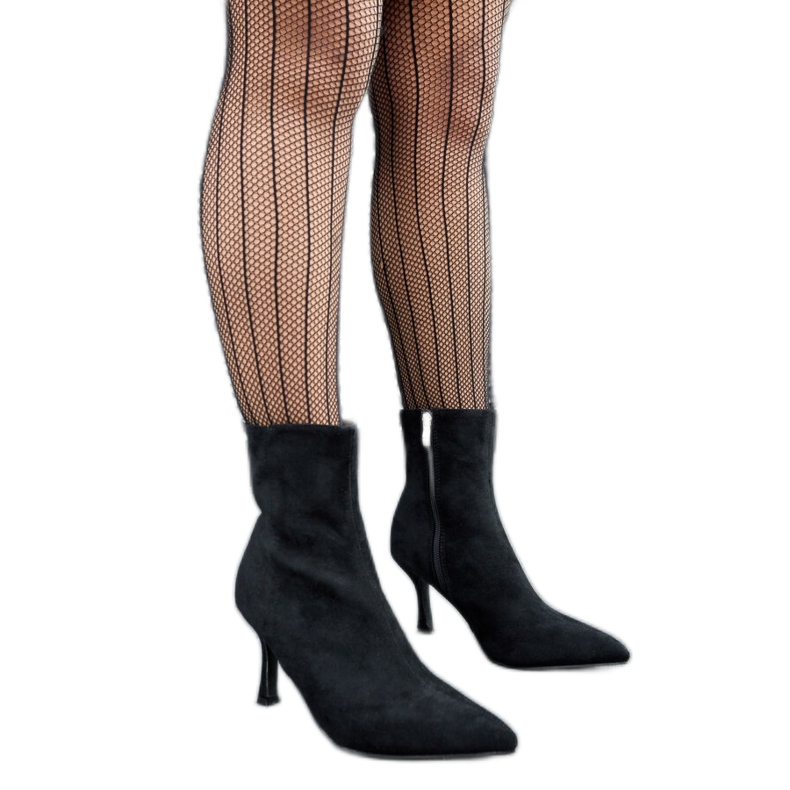 Guimond fekete alacsony sarkú bokacsizma