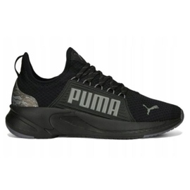 Puma Softride Premier Slip Camo M 378028 01 cipő fekete