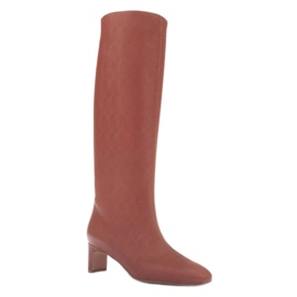 Marco Shoes Cleo Standard csizma barna