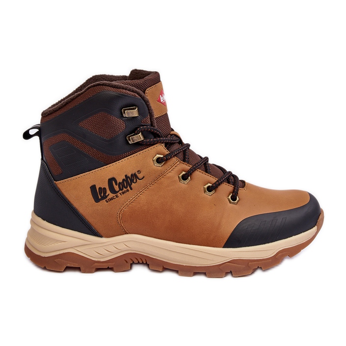 Lee Cooper férfi túracipő Trappers LCJ-23-01-2046M Camel barna