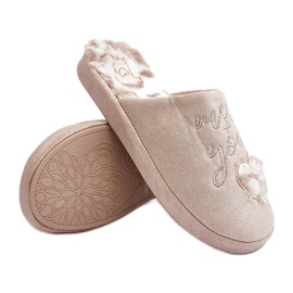 Bézs női fényes Geraja papucs Bézs női fényes Geraja papucs