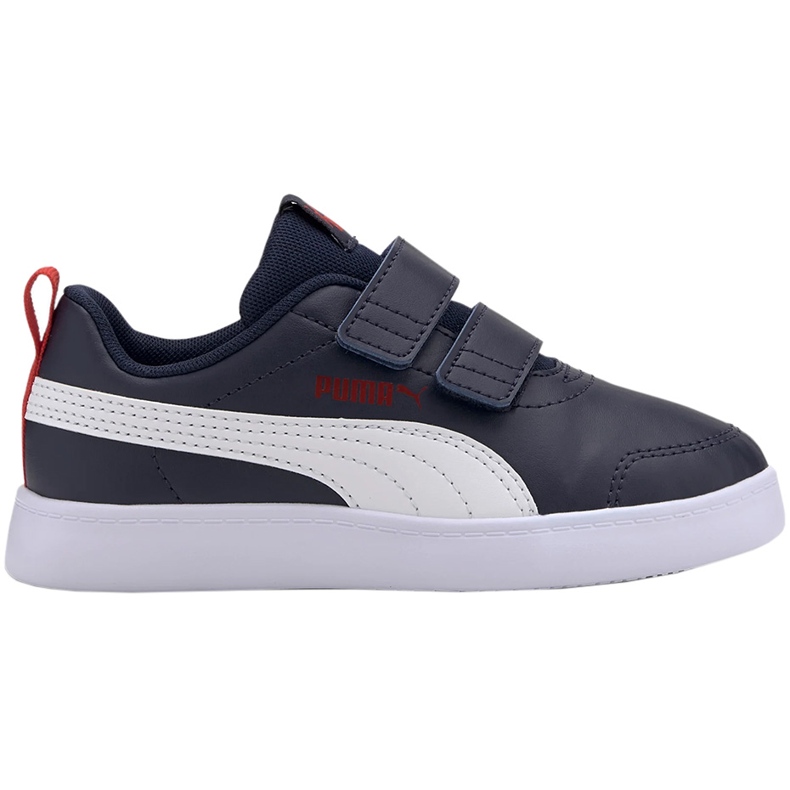 Puma Courtflex v2 V Ps gyerekcipő sötétkék-fehér 371543 01 Puma Courtflex v2 V Ps gyerekcipő sötétkék-fehér 371543 01