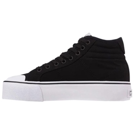Kappa Boron MId Pf női cipő fekete-fehér 243161 1110