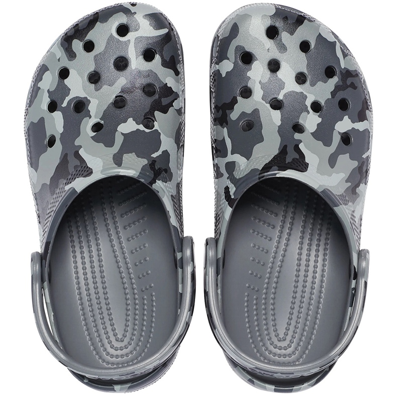 Crocs Classic Printed Camo Camo klumpa - szürke 206454 0IE