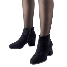 Mapleview fekete, alacsony sarkú bokacsizma