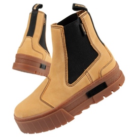 Puma Mayze Chelsea Suede W cipő 382829 04 barna