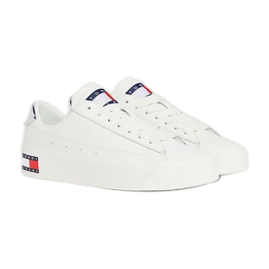 Tommy Hilfiger Vulc Lealther Plat Lc M cipő EN0EN02284YBL fehér