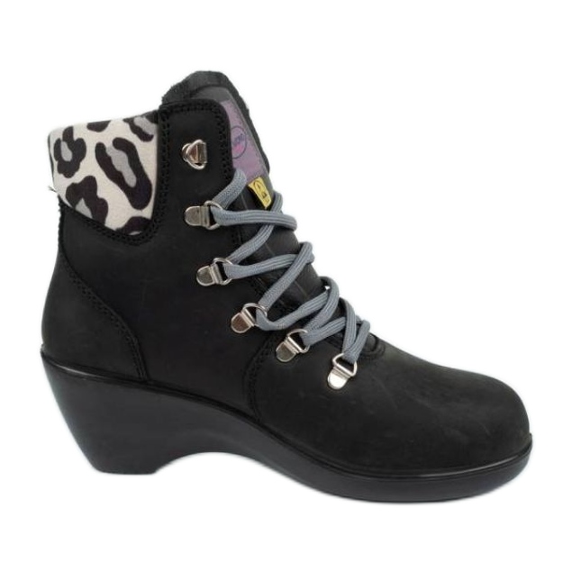 Biztonsági munkacsizma Lavoro W 6033.05 fekete