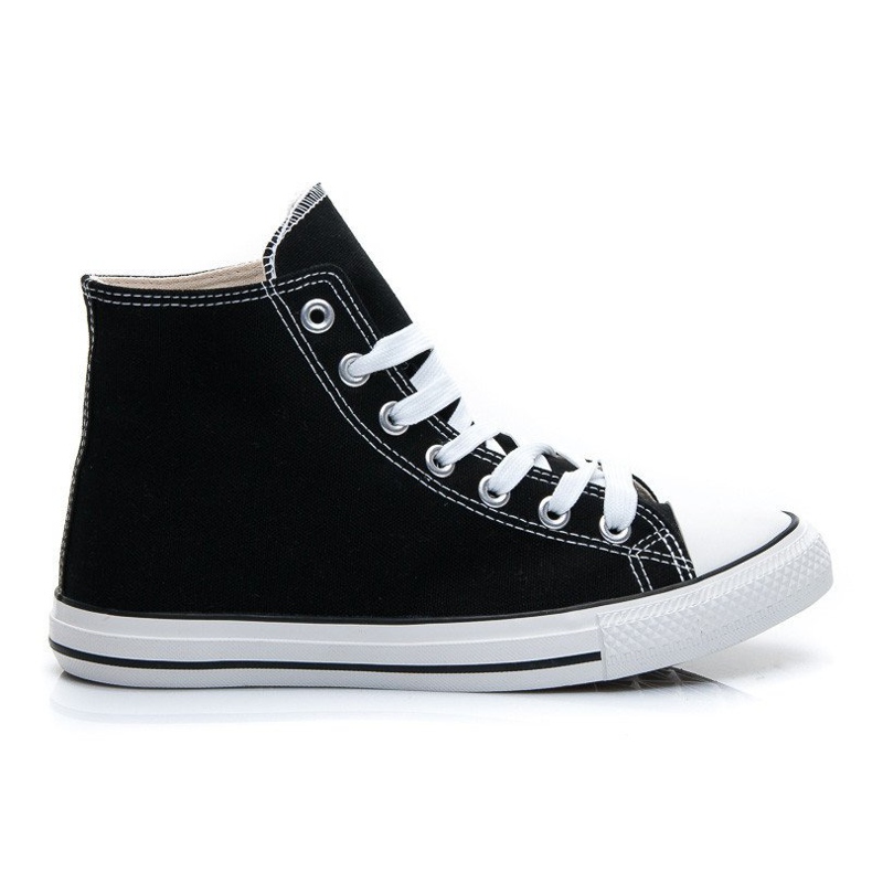 Wind Fekete oldschool tornacipő