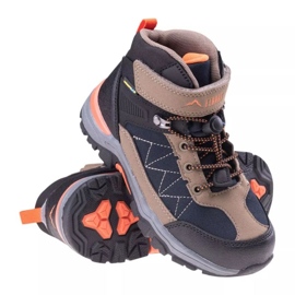 Elbrus Alven Mid Wp Jr cipő 92800442273 barna