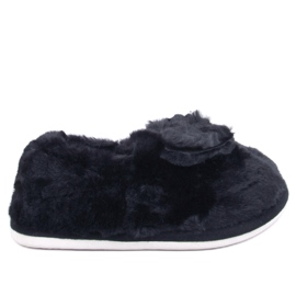 Prémes papucs masnival Emres Black fekete