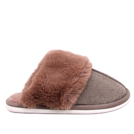 Gregory Mocca férfi halszálkás papucs bézs