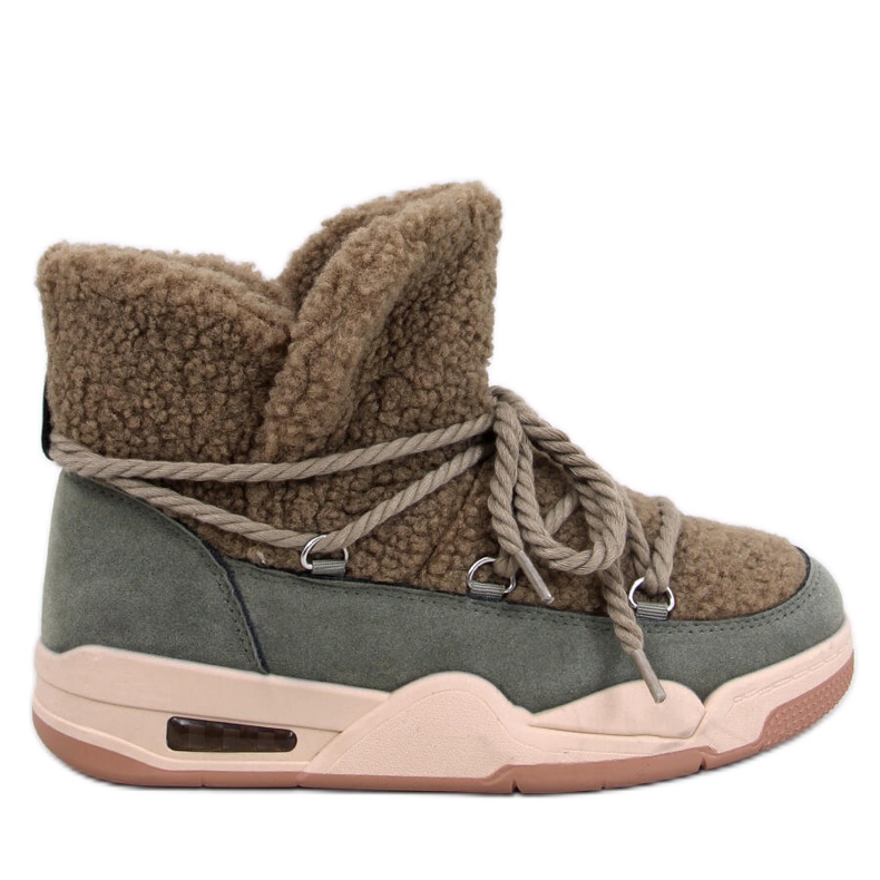 Remal Green hőszigetelt hócsizma zöld