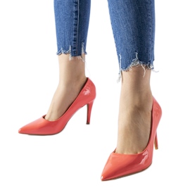 Rózsaszín hegyes Agrate magassarkú Rózsaszín hegyes Agrate magassarkú