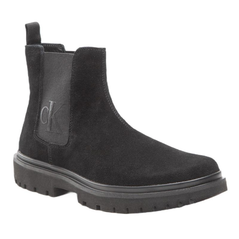 Calvin Klein Jeans Lug Mid Chelsea Boot M YM0YM00271 cipő fekete