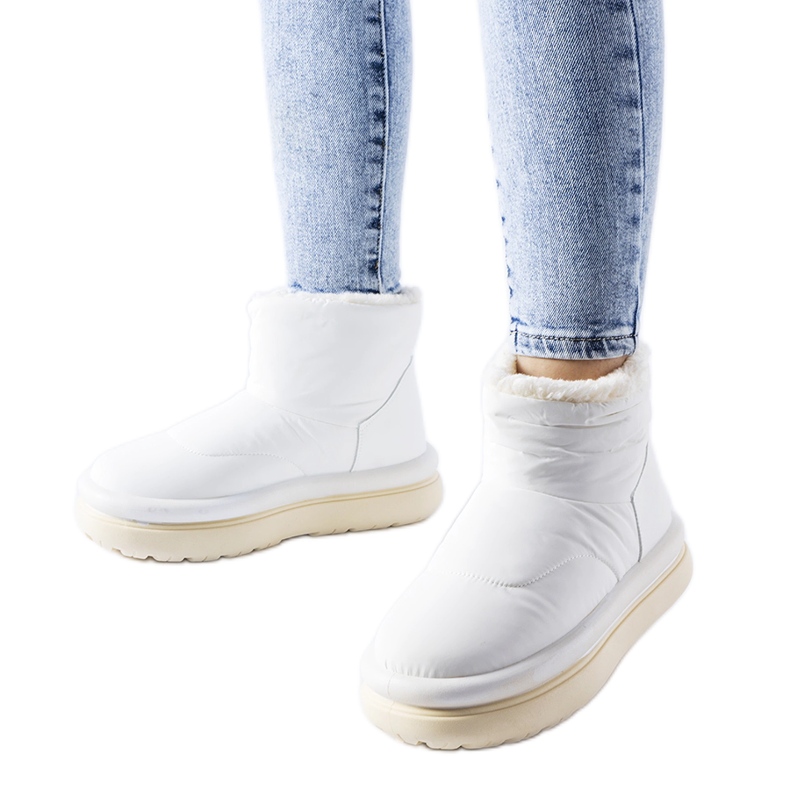 Linwood fehér hőszigetelt hócsizma