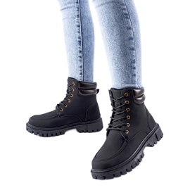 Fekete szigetelt matt Conroe munkások