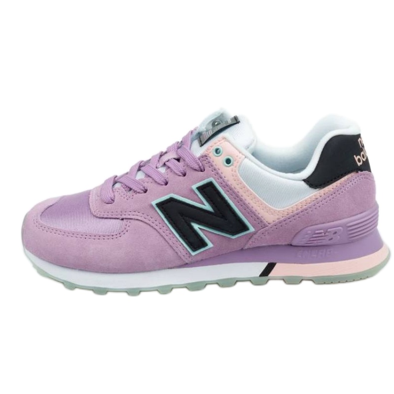 New Balance W WL574SAW cipő ibolya