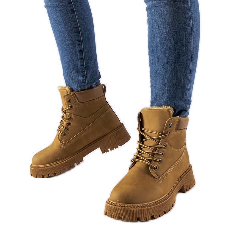 Barna klasszikus szigetelt Hector munkások