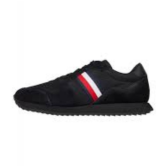 Tommy Hilfiger Runner Evo Mix M cipő FM0FM04699 Bds fekete