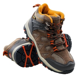Hi-Tec Kaori Mid Wp Jr trekking cipő 92800210831 barna