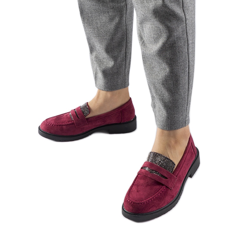 Bordó naplopók strasszokkal, Ippolitotól piros