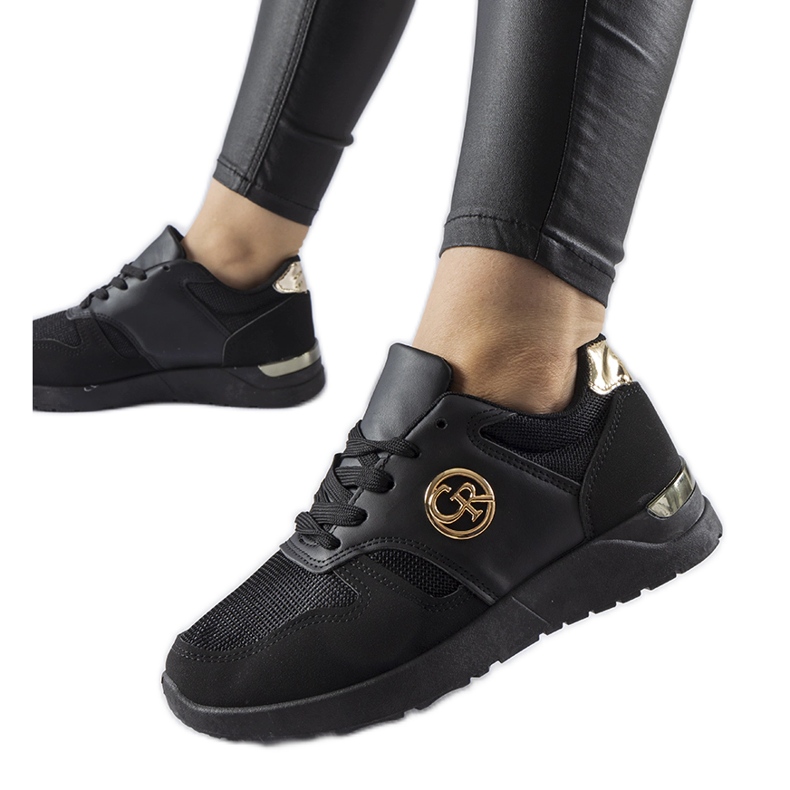 Fekete Almenno sportcipő