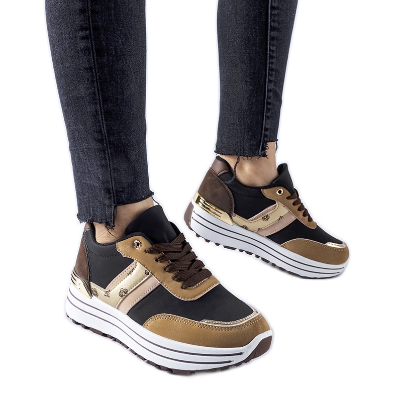 Barna Provinciale platform tornacipő