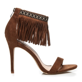 Wilady Karamell boho szandál barna Wilady Karamell boho szandál barna