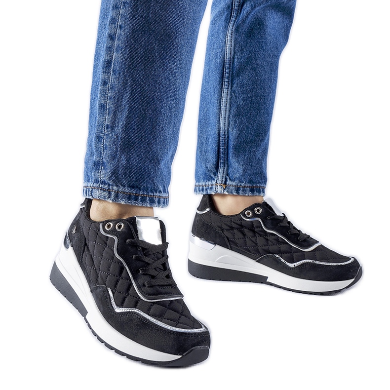 Fekete Pisignano wedge tornacipő Fekete Pisignano wedge tornacipő