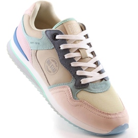 Big Star W INT1851 bőr tornacipő, többszínű sokszínű