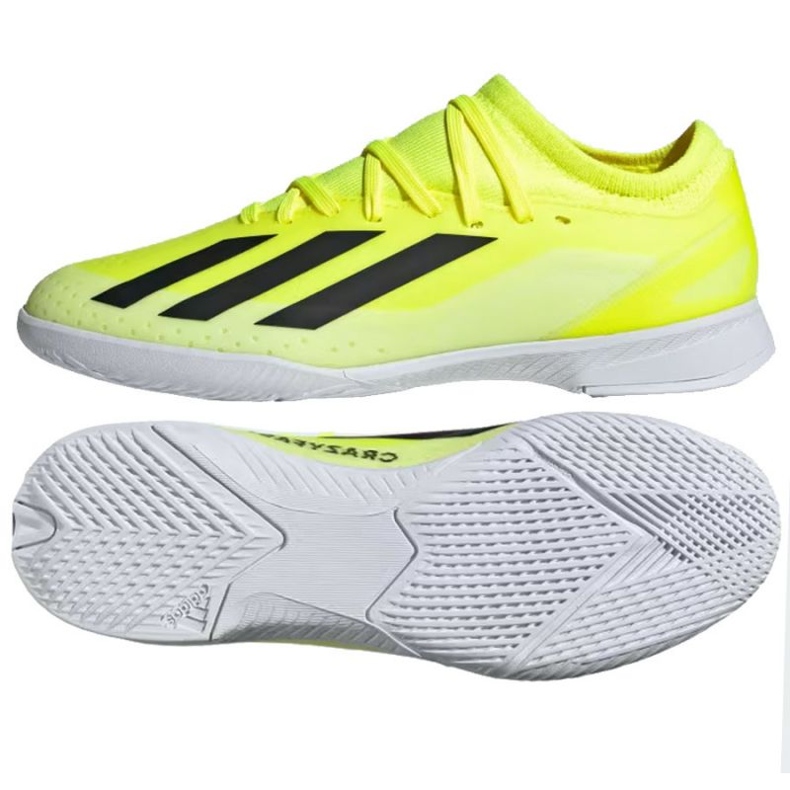 Adidas X Crazyfast League In Jr IF0685 futballcipő sárga