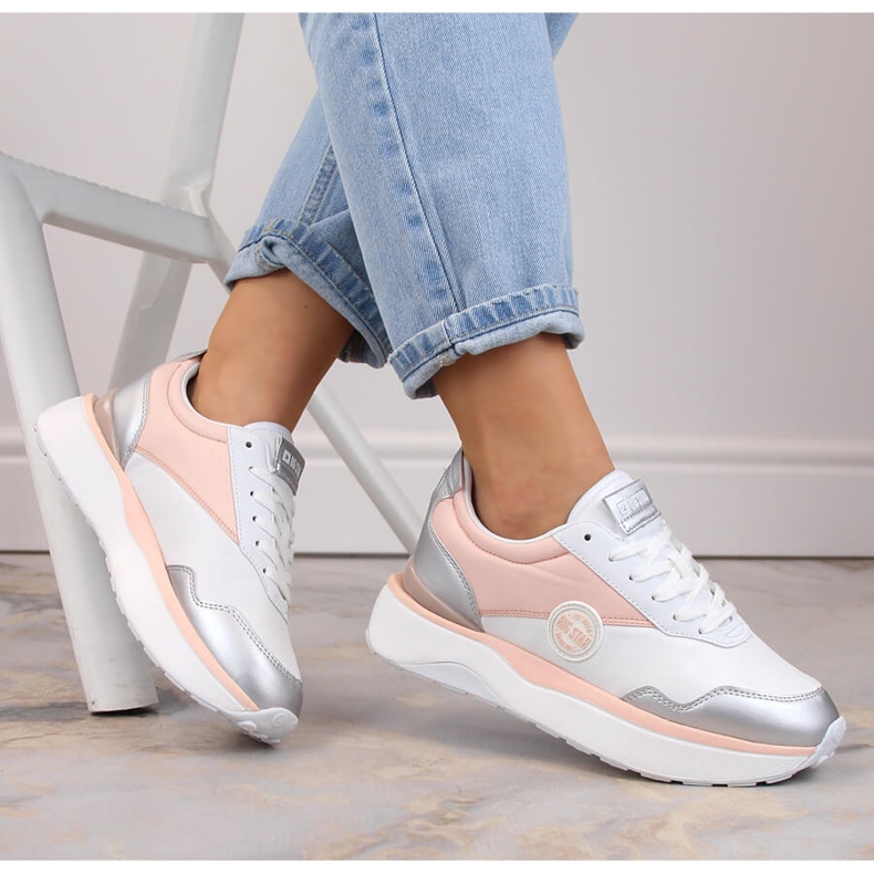 Női többszínű platform sportcipő Big Star JJ274A015 sokszínű