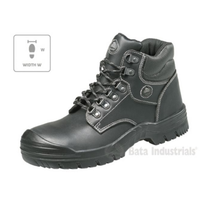 Bata Industrials Stockholm Xw U MLI-B26B1 cipő fekete