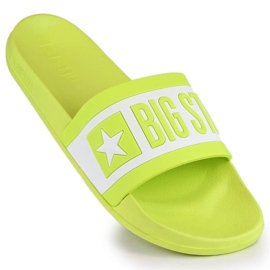 Női lime sportflip-flop Big Star LL274742 zöld Női lime sportflip-flop Big Star LL274742 zöld