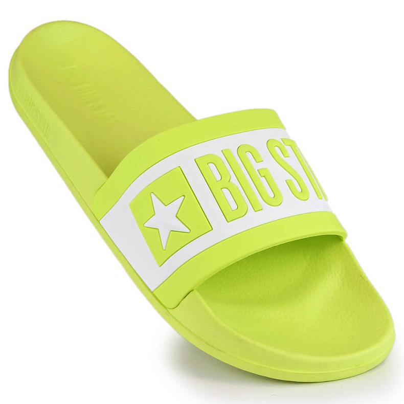 Női lime sportflip-flop Big Star LL274742 zöld