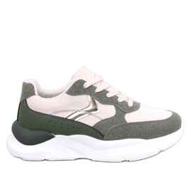 Clervie Green wedge tornacipő zöld