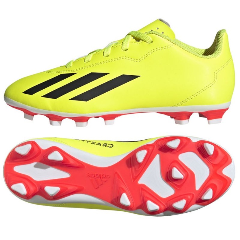 Adidas X Crazyfast Club FxG IF0717 cipő sárga