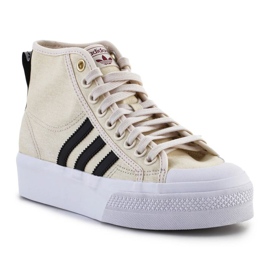 Adidas Nizza Platform Mid W cipő H00641 bézs