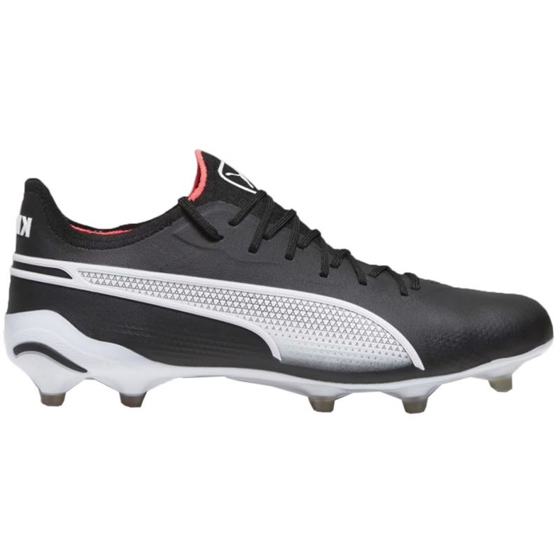 Puma King Ultimate FG/AG M 107563 01 futballcipő fekete
